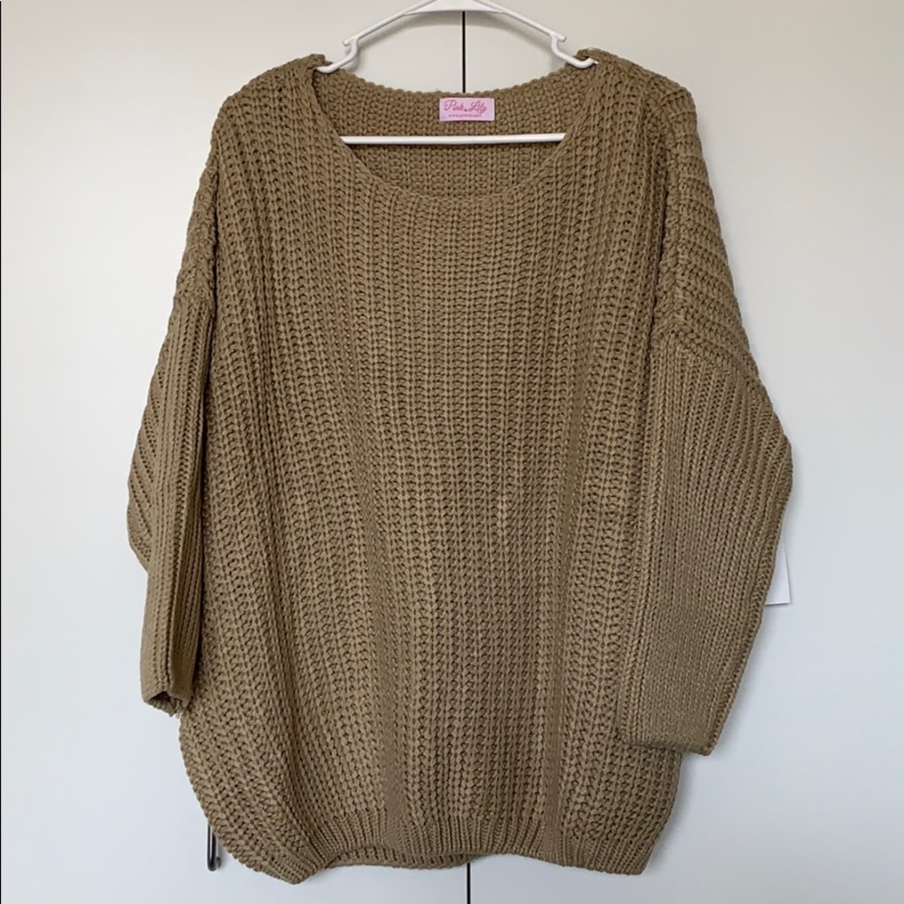 Pink Lily Boutique Oversized Sweater